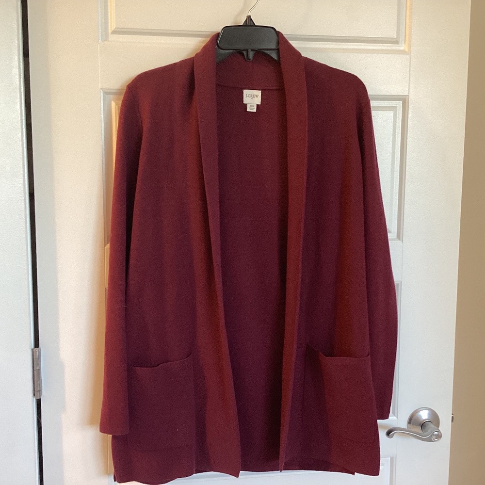 J Crew Sweater Blazer